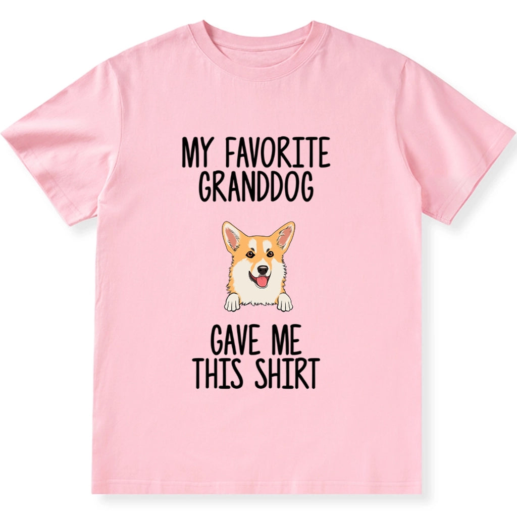 My Favorite Granddog - Personalized Custom Photo Unisex T-shirt