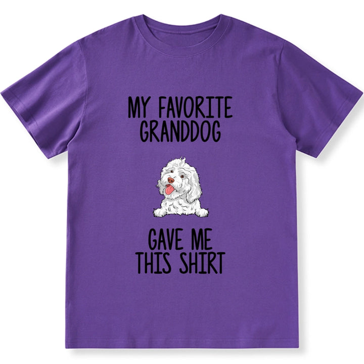 My Favorite Granddog - Personalized Custom Photo Unisex T-shirt