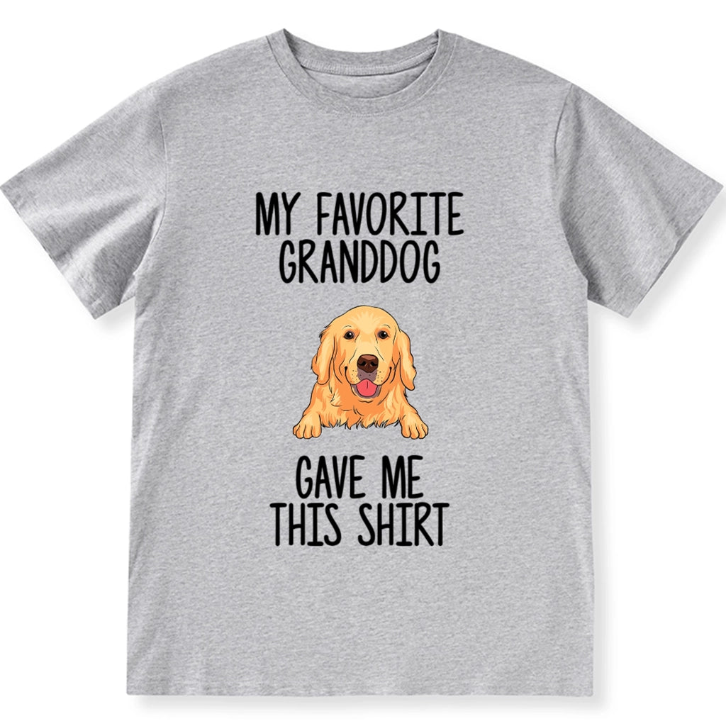 My Favorite Granddog - Personalized Custom Photo Unisex T-shirt