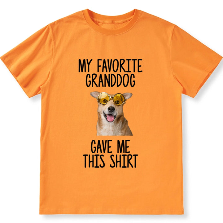 My Favorite Granddog - Personalized Custom Photo Unisex T-shirt