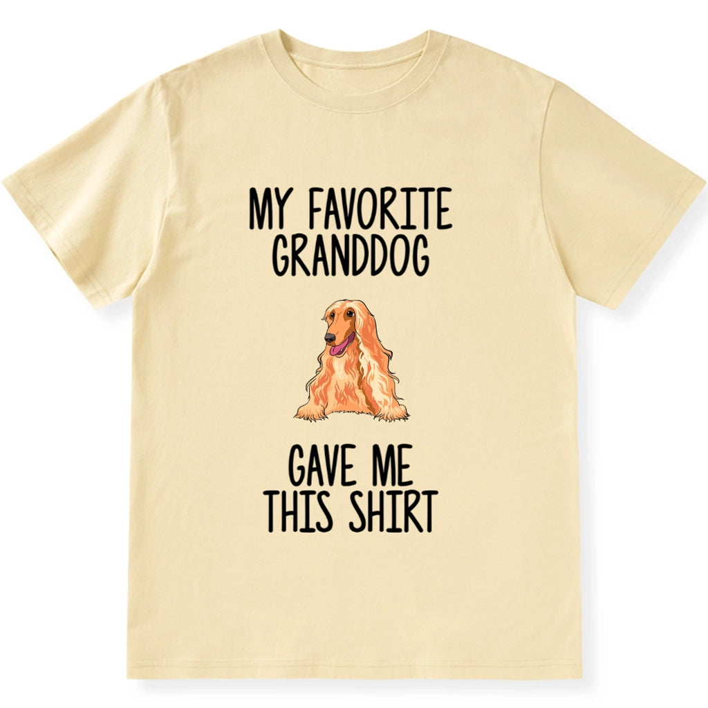 My Favorite Granddog - Personalized Custom Photo Unisex T-shirt