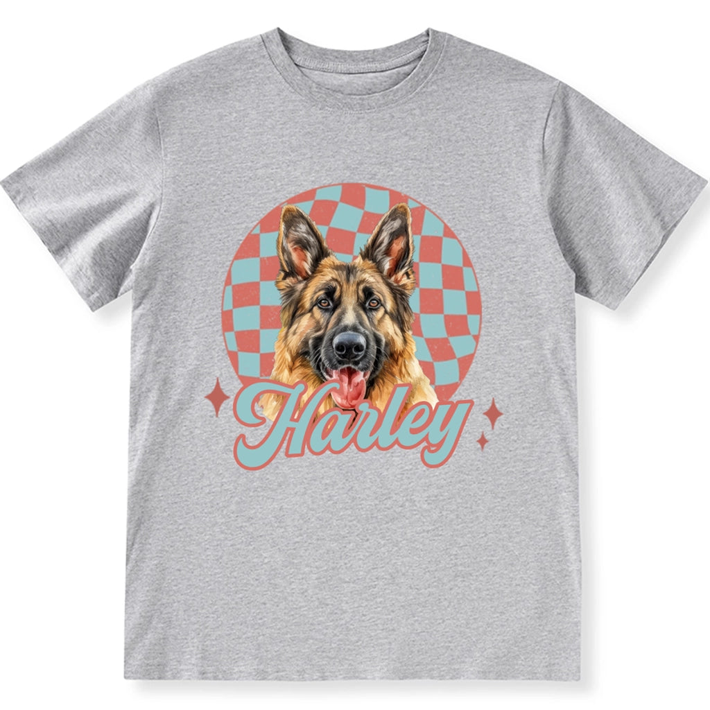 Vintage 90s Pet - Personalized Custom Photo Unisex T-shirt