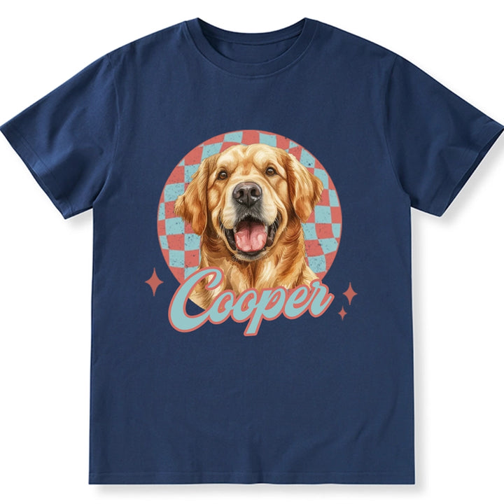 Vintage 90s Pet - Personalized Custom Photo Unisex T-shirt