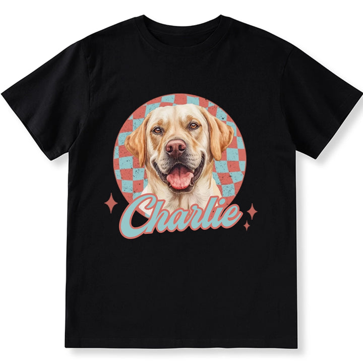 Vintage 90s Pet - Personalized Custom Photo Unisex T-shirt